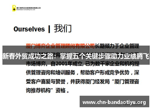 新春外贸成功之路:掌握五个关键步骤助力业绩腾飞 新春外贸成功之路:掌握五个关键步骤助力业绩腾飞